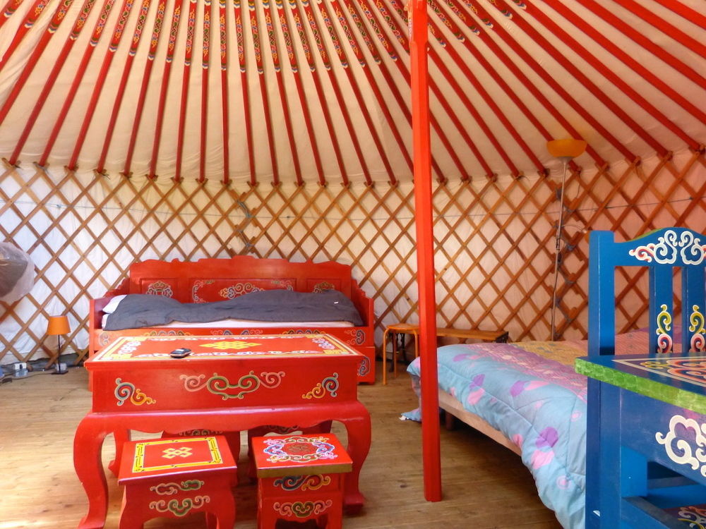Camping Kerlaudy Mer Et Yourtes Plouenan Exterior photo